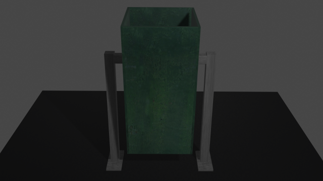 litter bin 3D-Modell .c4d .max .obj .3ds .fbx .stl .blend 