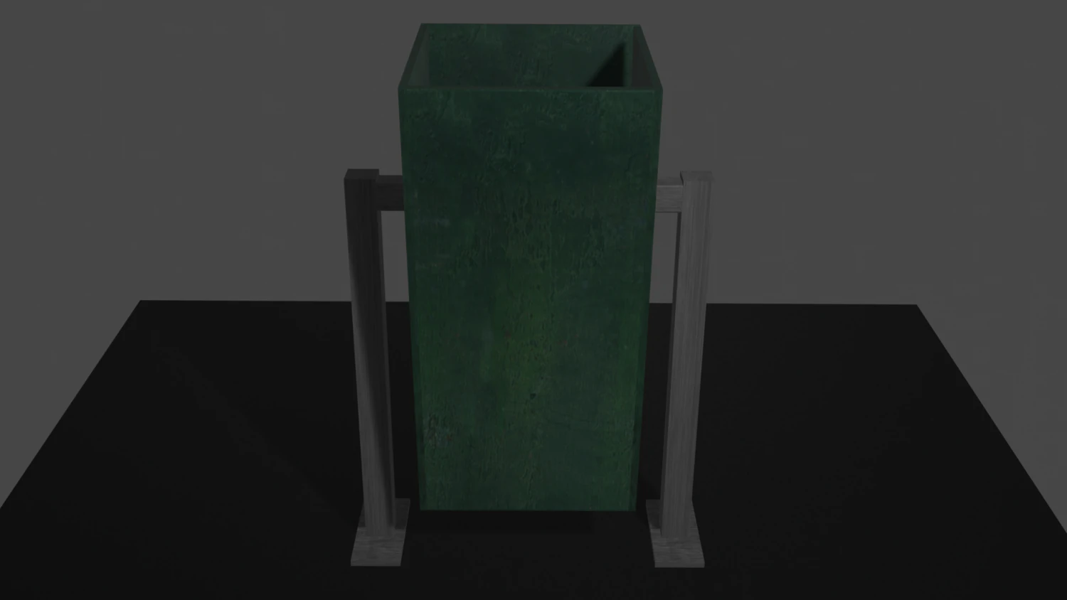 papelera Modelo 3D .c4d .max .obj .3ds .fbx .stl .blend