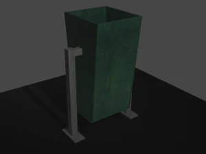 papelera Modelo 3D