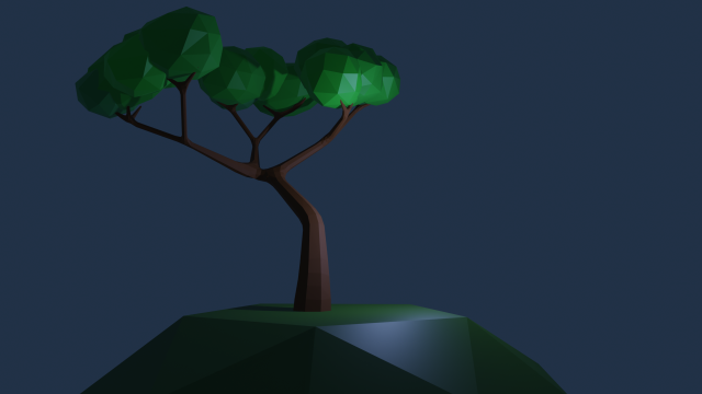 lowpolytree 3D 模型 .c4d .max .obj .3ds .fbx .stl .blend 