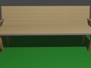 lowpolybench 3D Model