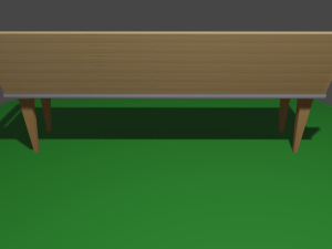 lowpolybench Modello 3D