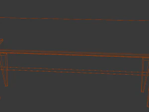 lowpolybench 3D Model