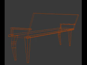 lowpolybench 3D Model