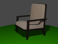 Armchair 3D Model