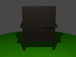 sill&oacute;n Modelo 3D