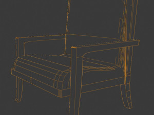 armchair Modèle 3D