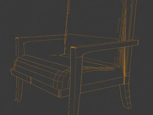 sill&oacute;n Modelo 3D