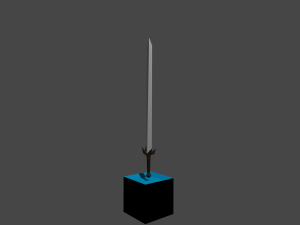 sword Model 3D