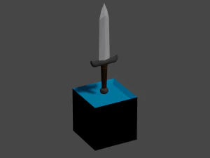 cuchillo Modelo 3D