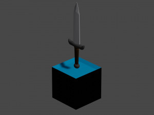 knife Model 3D