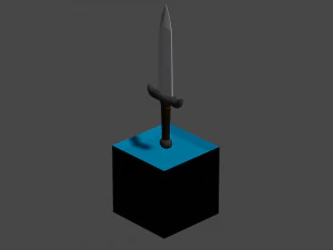 cuchillo Modelo 3D