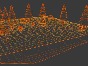 lowpolyscene 3D Модель