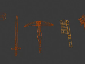 lowpolyweapon 3D Model