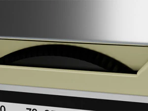 wc retro radio with ashtray and wc roll 3D Model