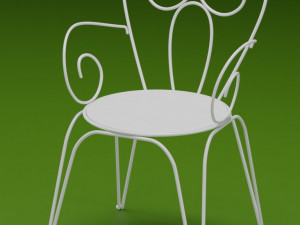 furniture set for garden 3D 模型