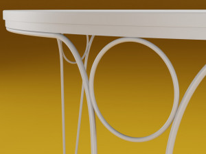furniture set for garden 3D 模型