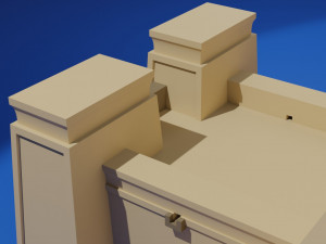 nubian pyramid 3D Model