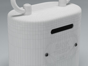 money box Modelo 3D