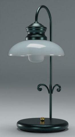 desk lamp Modelo 3D .c4d .max .obj .3ds .fbx .stl .blend 