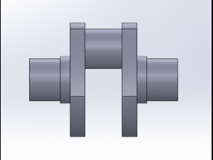 crank shaft 3D मॉडल