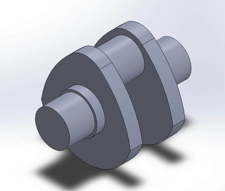 crank shaft 3D Model .c4d .max .obj .3ds .fbx .stl .blend 