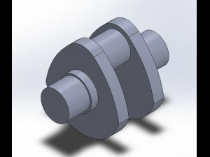 virabrequim Modelo 3D