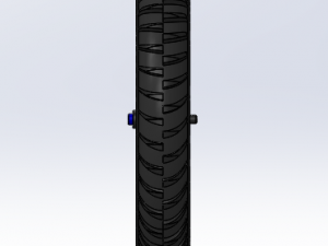 bicycyle front wheel Modelo 3D
