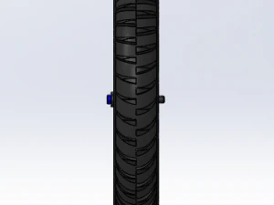 bicycyle front wheel 3D Model