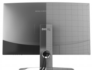 benq curved monitor ex3203r Modelo 3D