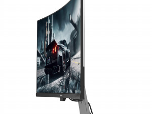 benq curved monitor ex3203r Modelo 3D