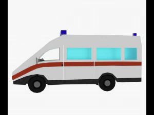 ambulanza Modello 3D