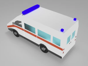 ambulance 3D Model