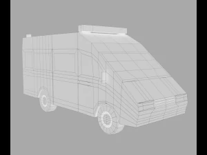 ambulance 3D Model