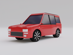Infiniti Sport Car | 3D model