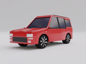 cartoon car 3D Model