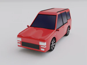 cartoon car 3D Model