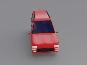 cartoon car 3D Model