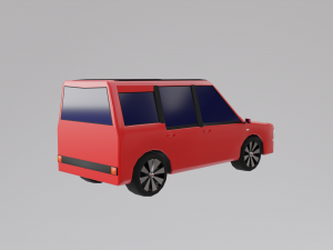 cartoon car 3D 模型