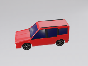 cartoon car 3D 模型