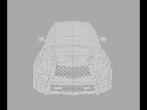 police car 3D Model