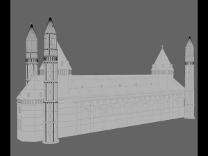 worms cathedral Modelo 3D