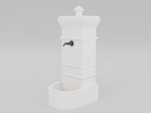drinking fountain 3D Модель