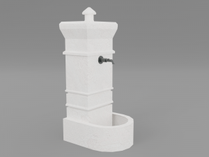 drinking fountain 3D Модель