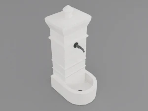drinking fountain 3D Model