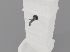 drinking fountain 3D Модель