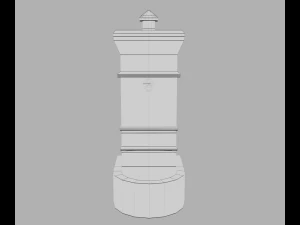 drinking fountain 3D Model