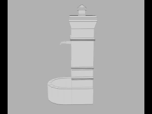 drinking fountain 3D Model