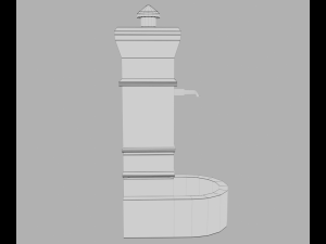 drinking fountain 3D Модель