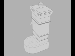 drinking fountain 3D Модель